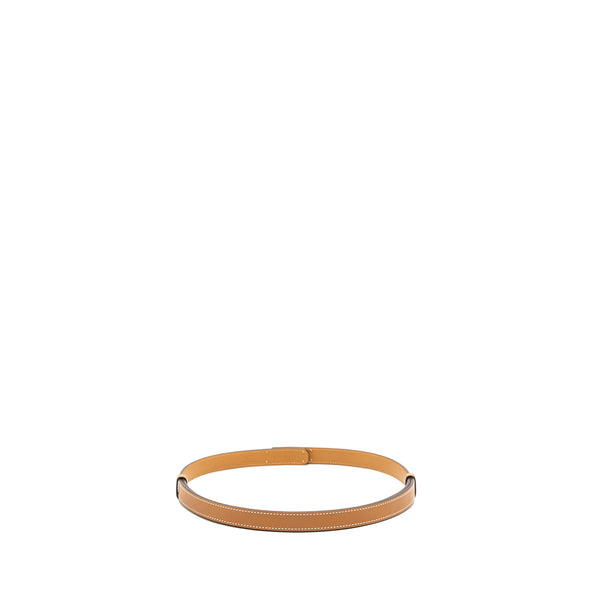 Hermes Kelly 18 Belt Epsom Gold RGHW Stamp B