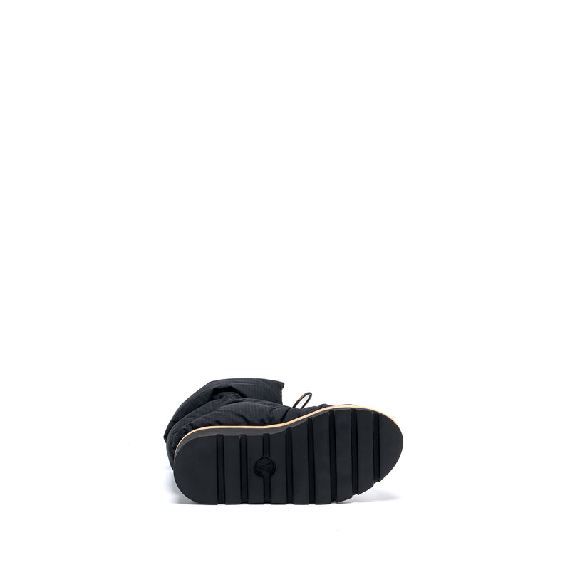 Louis Vuitton Size 37 Pillow Comfort Ankle Boots Nylon Monogram/Black