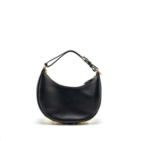 Fendi Small Fendigraphy Bag Calfskin Black GHW
