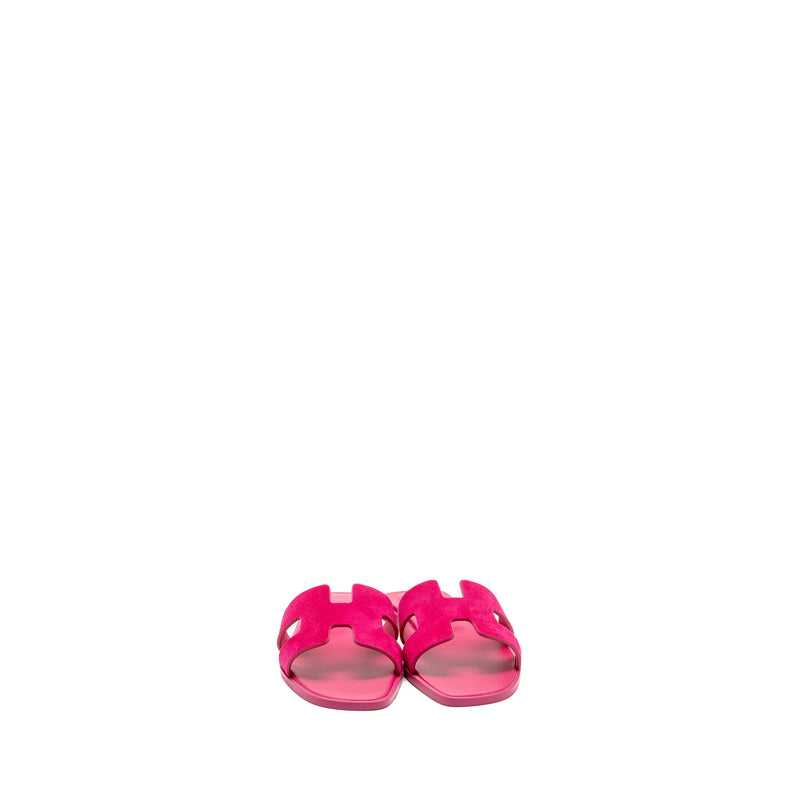 Hermes Size 36 Oran Sandals Leather Pink
