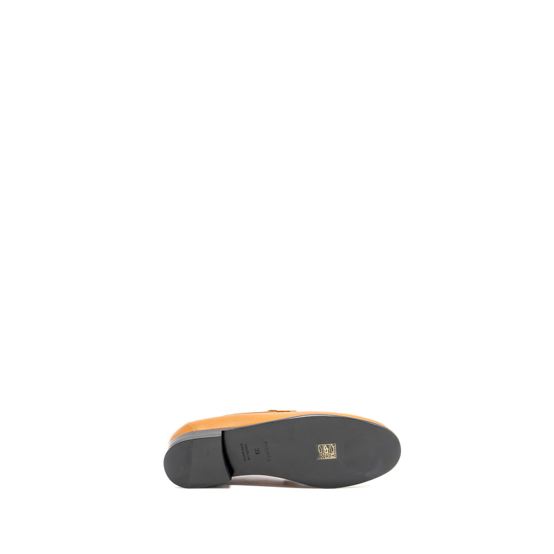 Hermes Size 39 Destin Loafer Calfskin Naturel SHW