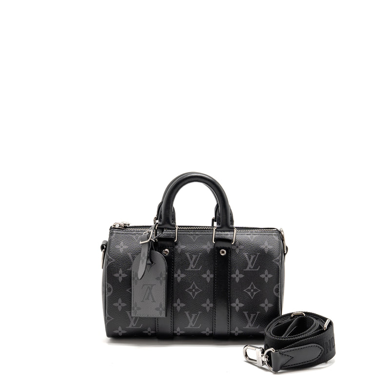 Louis Vuitton Keepall Bandouliere 25 monogram eclipse SHW