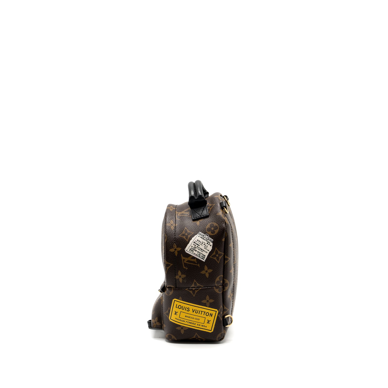 louis vuitton backpack custom Epi Randonne leather straps Custom Louis Vuitton Palm Springs