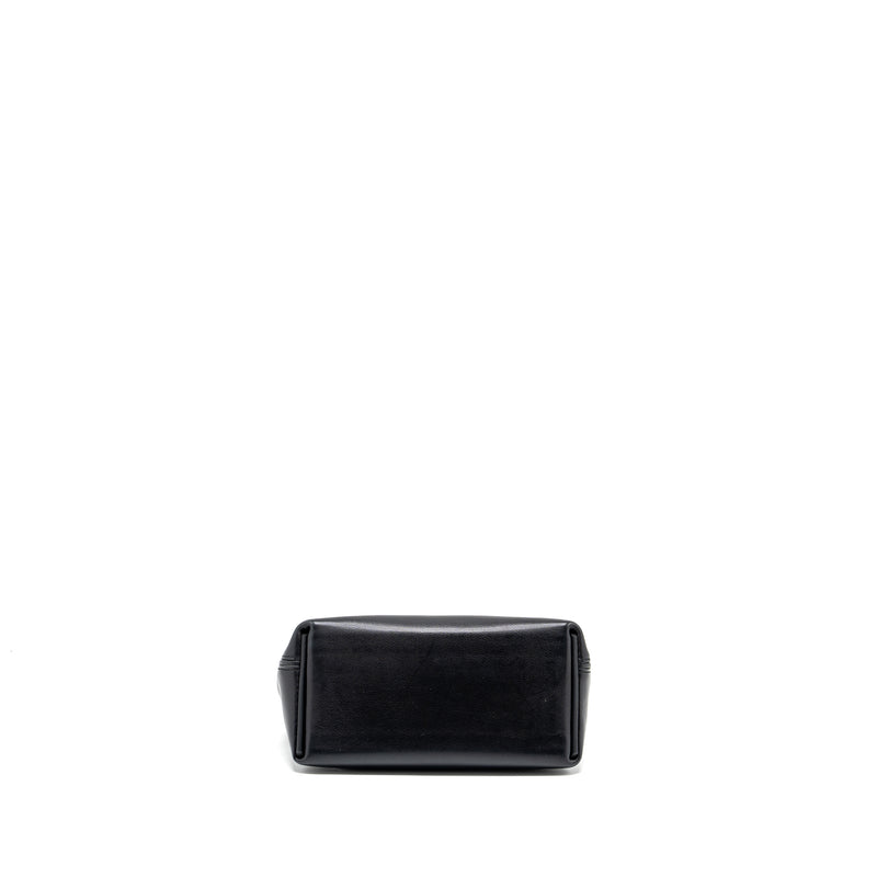 Hermes mini 24/24 2424-21 bag swift/evergrain black GHW Stamp Y