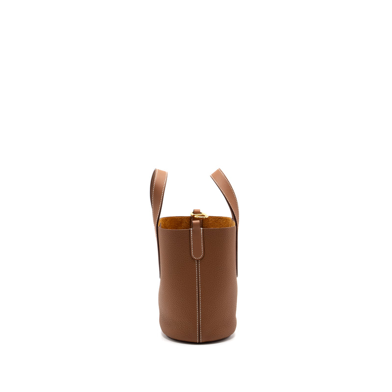 HERMES IN-THE-LOOP 18 Bag CLEMENCE GOLD GHW Stamp U