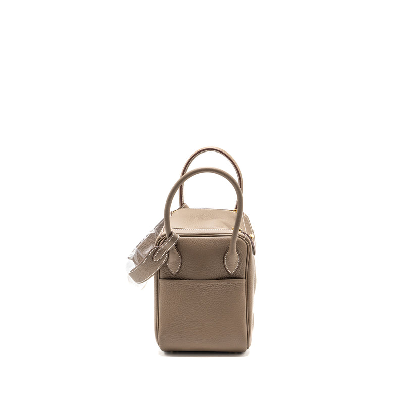 Hermes Lindy 26 Clemence Etoupe GHW Stamp B