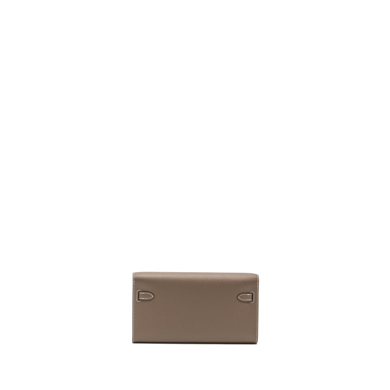 Hermes Kelly To Go Epsom Etoupe GHW Stamp U