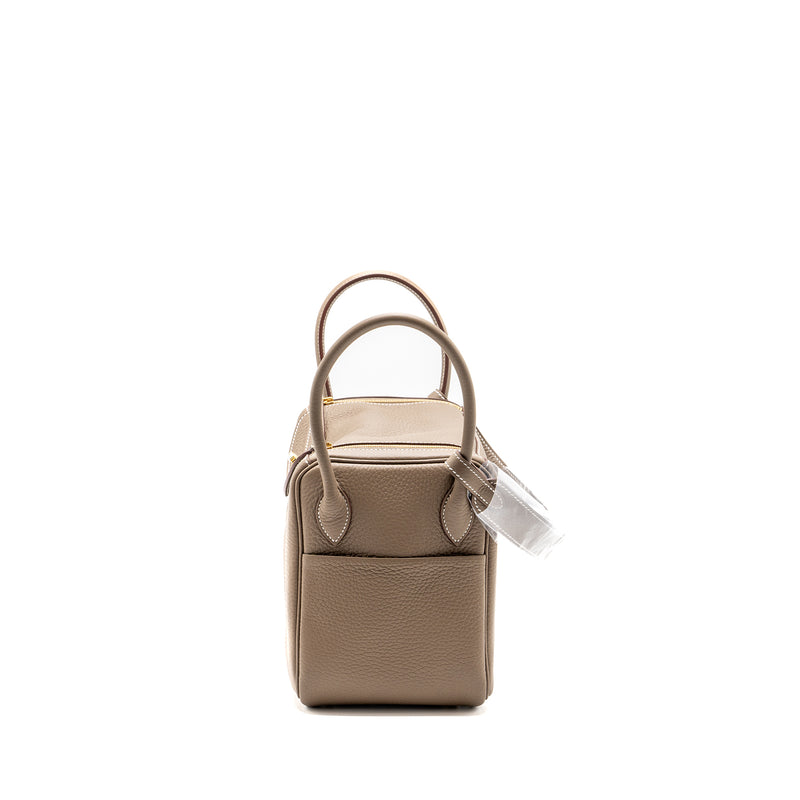Hermes Lindy 26 Clemence Etoupe GHW Stamp B