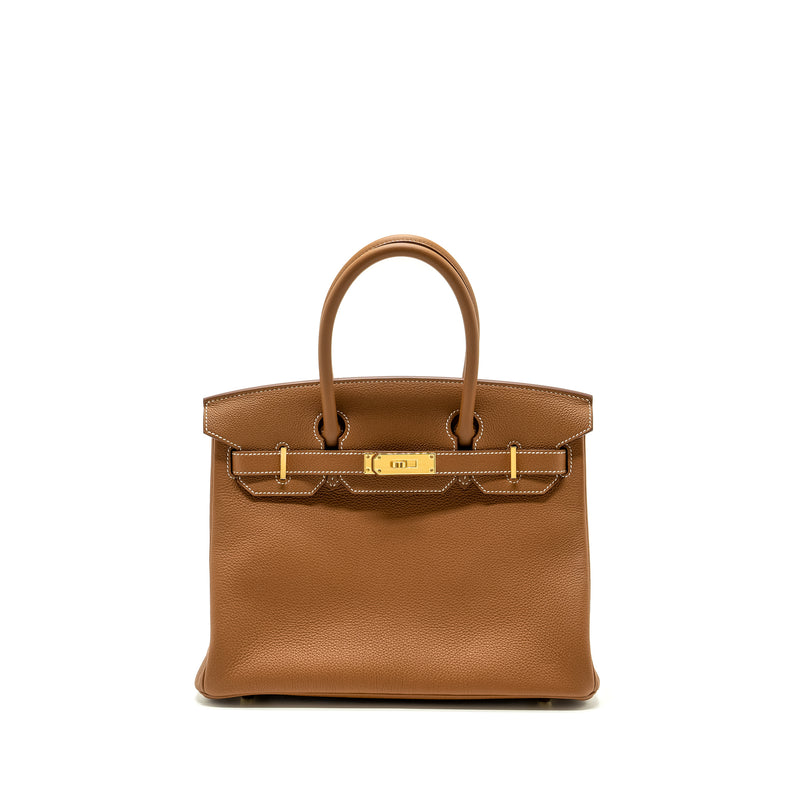 Hermes Birkin 30 Togo gold GHW Stamp B