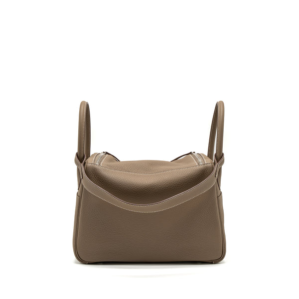 Hermes Lindy 30 Clemence Etoupe SHW Stamp Y