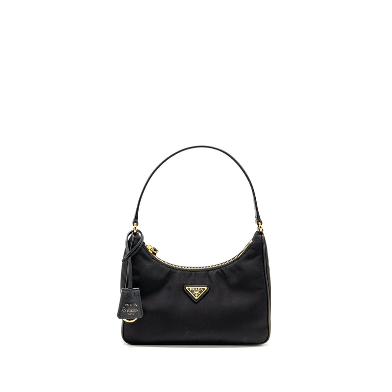 Prada Reedition 2005 Nylon Bag Black GHW