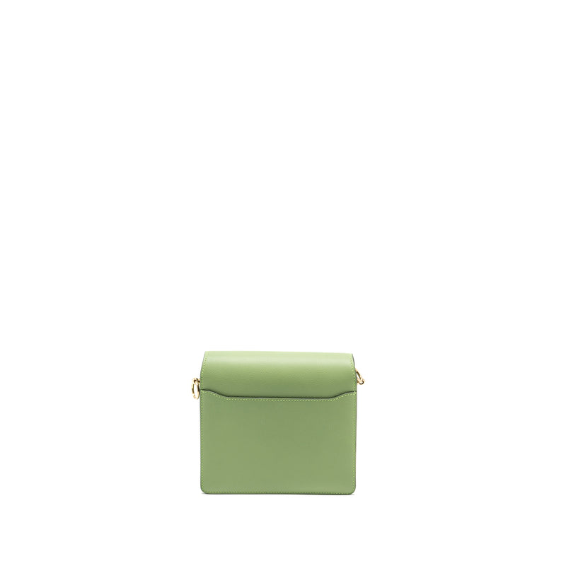 Hermes Mini Roulis evercolor Vert Criquit LGHW stamp Z