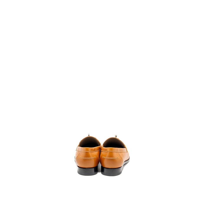 Hermes Size 39 Destin Loafer Calfskin Naturel SHW