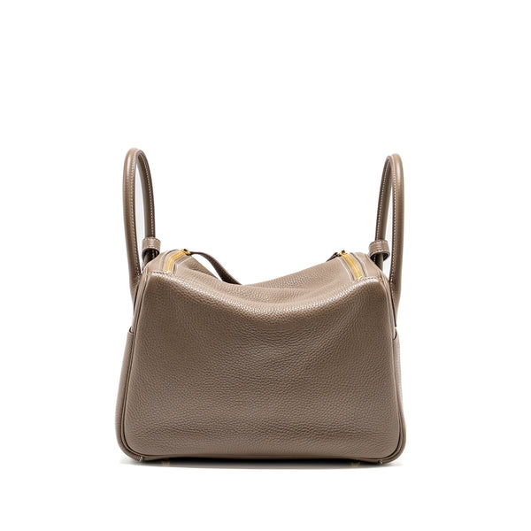 Hermes Lindy 30 Clemence Etoupe GHW Stamp C