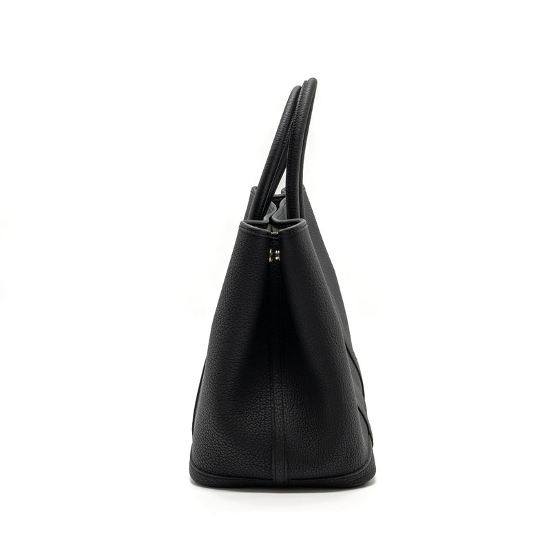 Hermes Garden Party 36 Negonda Black SHW Stamp C