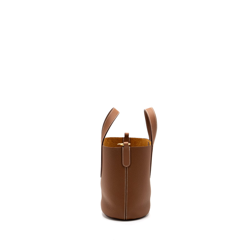 HERMES IN-THE-LOOP 18 Bag CLEMENCE GOLD GHW Stamp U