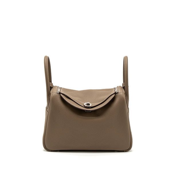 Hermes Lindy 30 Clemence Etoupe SHW Stamp Y