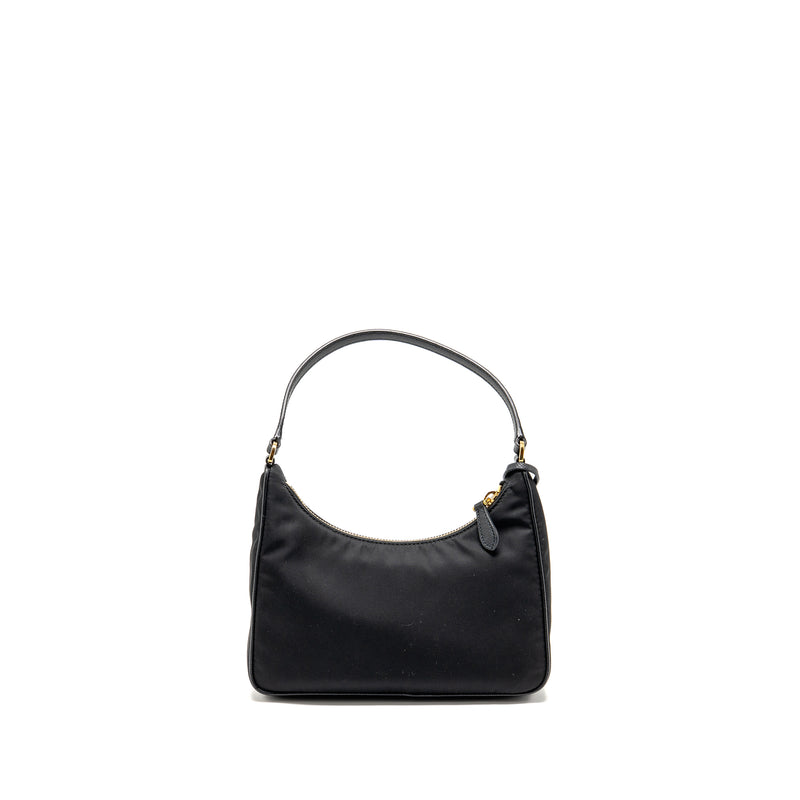 Prada Reedition 2005 Nylon Bag Black GHW