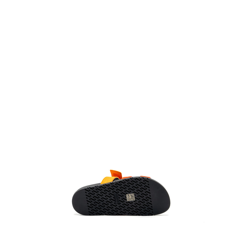 Hermes size 37.5 chypre sandal suede multicolour