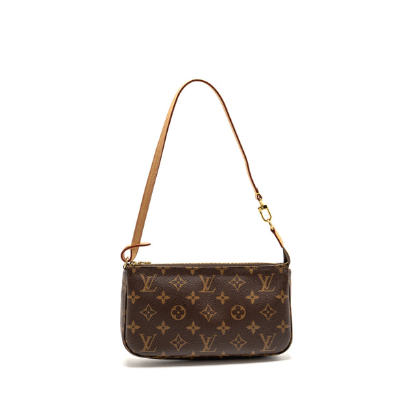 Louis Vuitton Pochette Accessories Monogram Canvas GHW