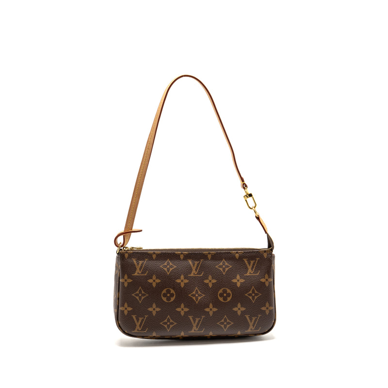 Louis Vuitton Pochette Accessories Monogram Canvas GHW