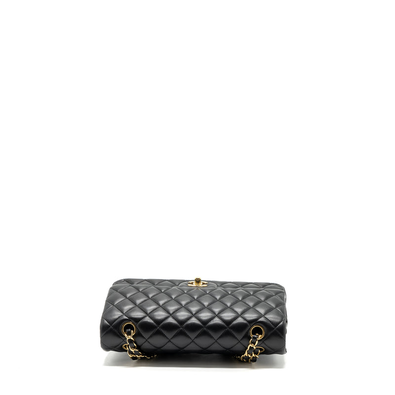 Chanel Medium Classic Flap Bag Lambskin Black GHW