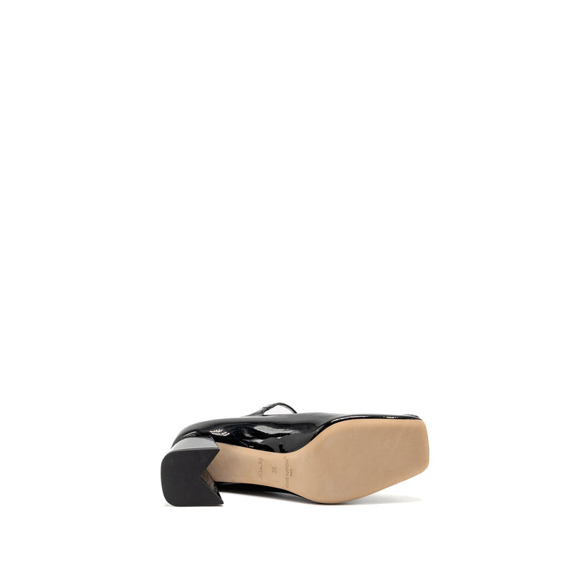 Louis Vuitton Size 38 Shake Pump Patent Black GHW