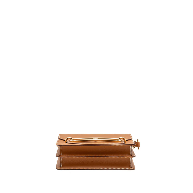 Hermes Roulis 23 Evercolor Gold GHW Stamp C