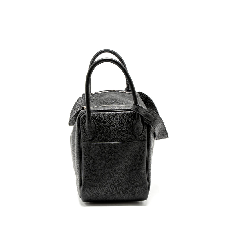 Hermes Lindy 30 Clemence Black SHW Stamp C
