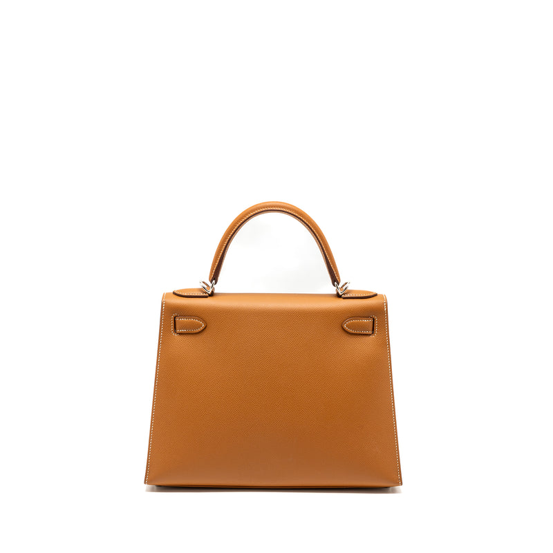 Hermes Kelly 28 Epsom Gold SHW Stamp Y