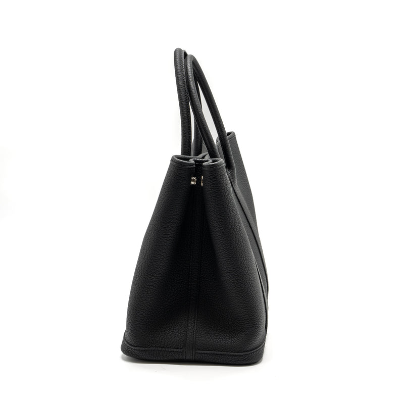 Hermes Garden Party 36 Negonda Black SHW Stamp C