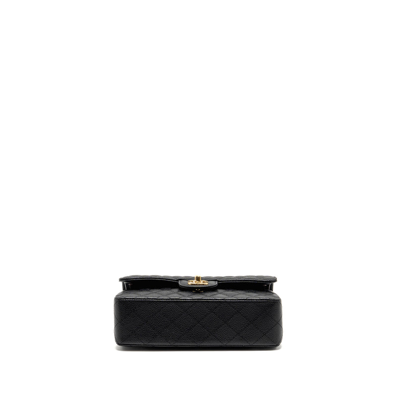 Chanel Small Classic Double flap bag caviar black GHW (microchip)
