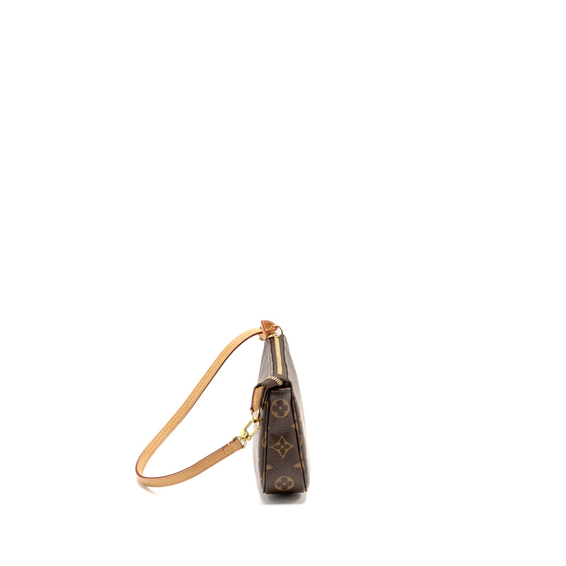 Louis Vuitton Pochette Accessories Monogram Canvas GHW