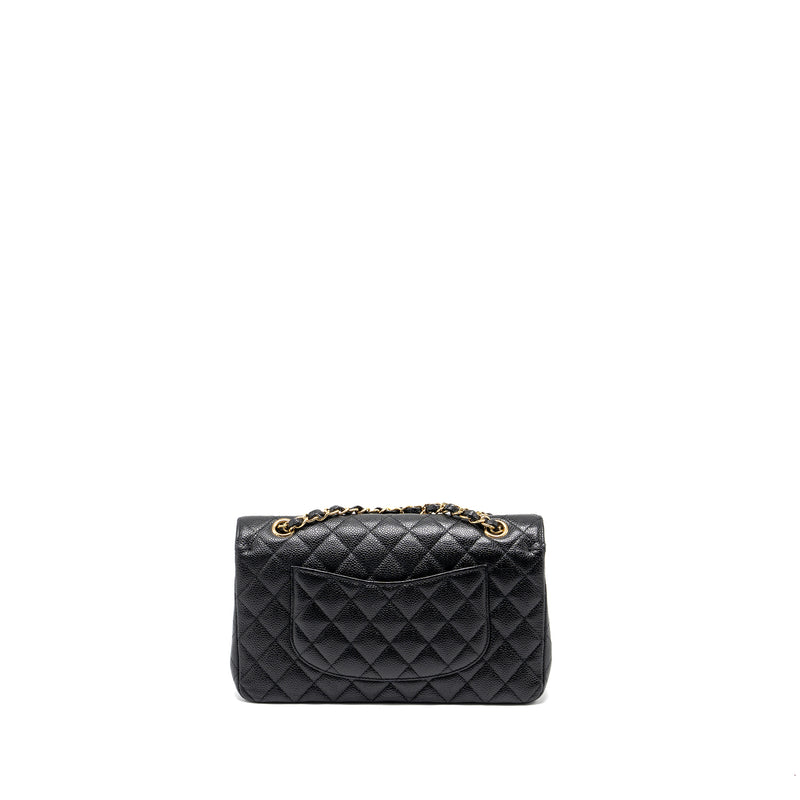 Chanel Medium Classic Double Flap Bag Caviar Black GHW