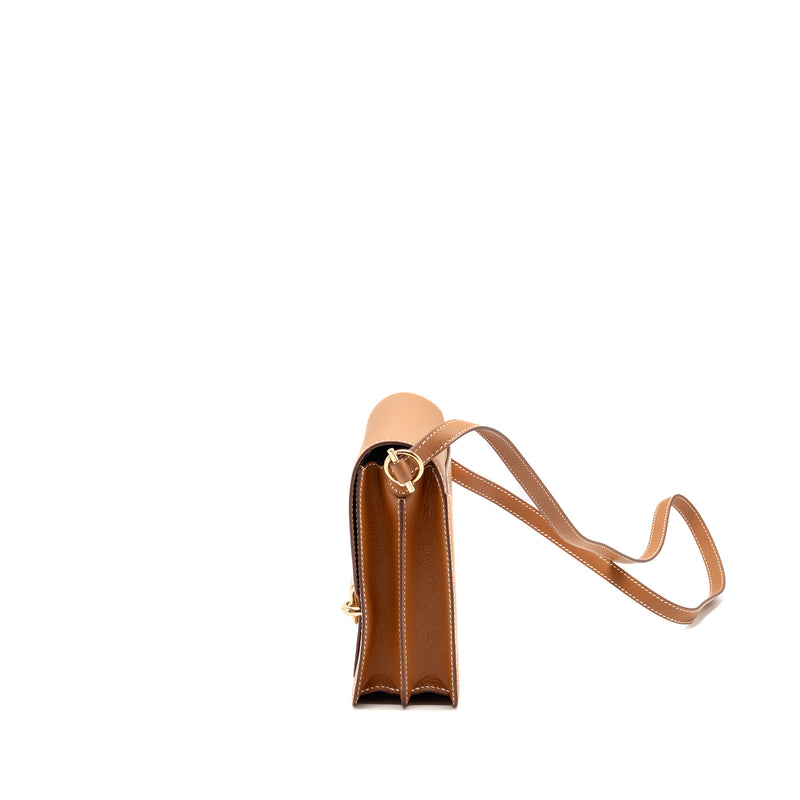 Hermes Roulis 23 Evercolor Gold GHW Stamp C