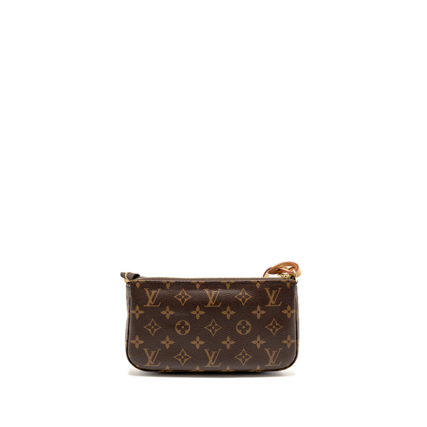 Louis Vuitton Pochette Accessories Monogram Canvas GHW