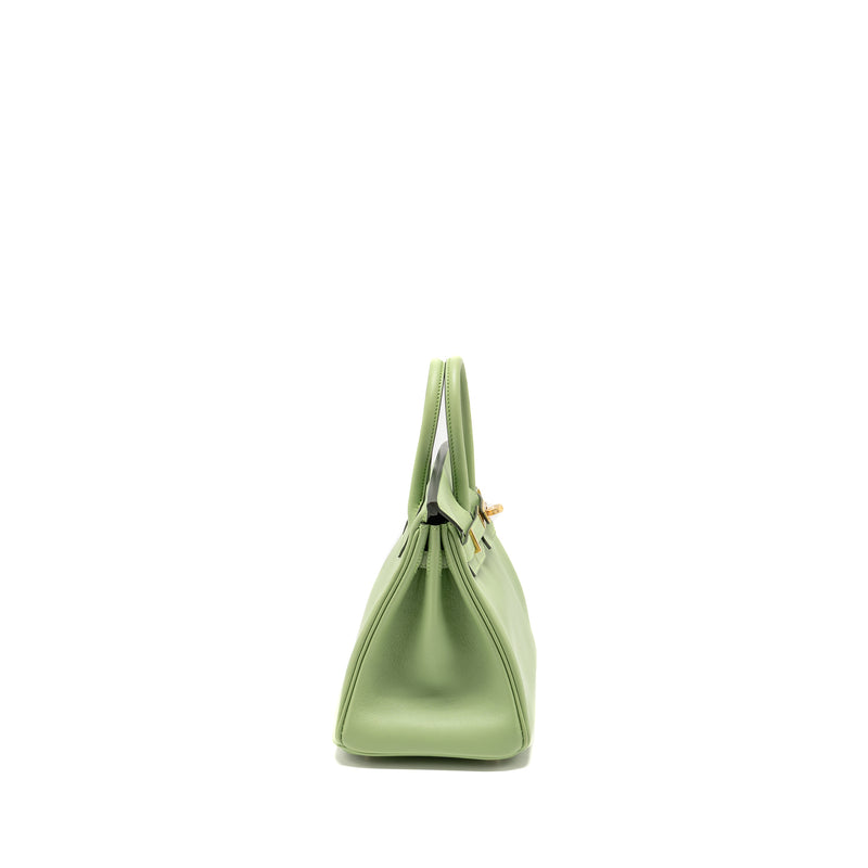 Hermes Birkin 25 Swift Vert Criquet GHW Stamp Y