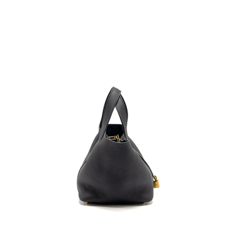 Hermes Picotin 18 Lock Bag Clemence Caban GHW Stamp U