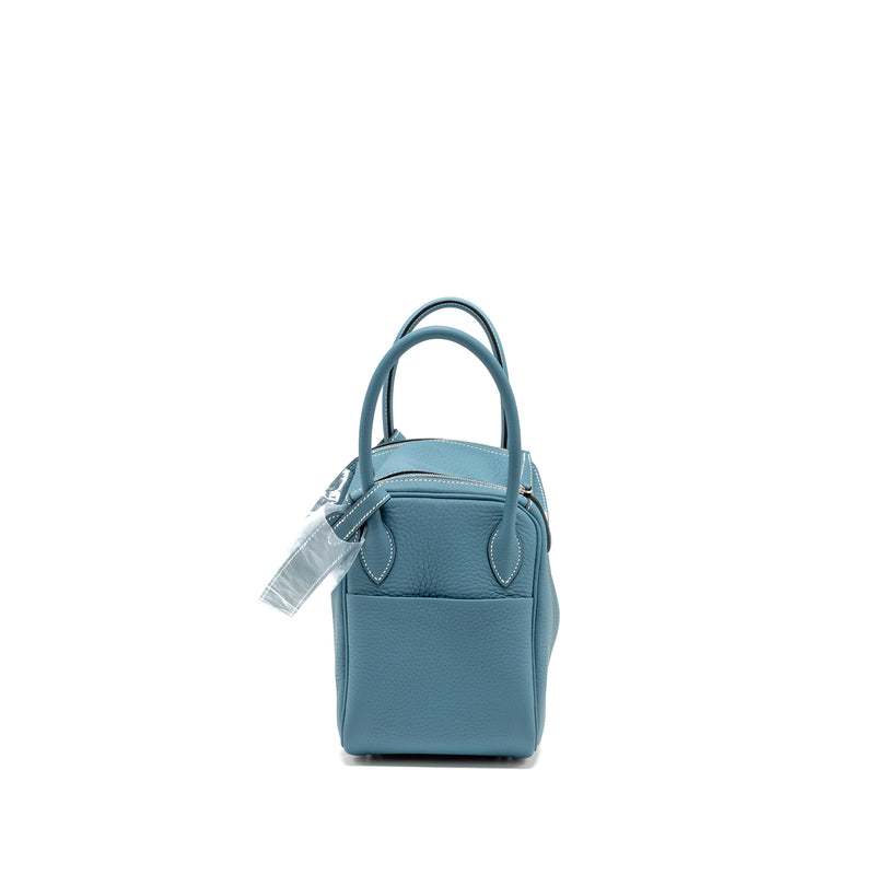 Hermes Lindy 26 Clemence New Blue Jeans SHW Stamp W