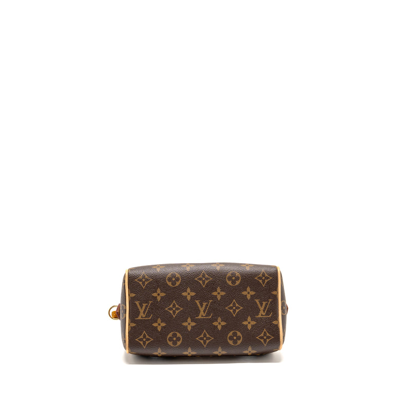 Louis Vuitton Speedy 20 Bandouliere Monogram Canvas GHW