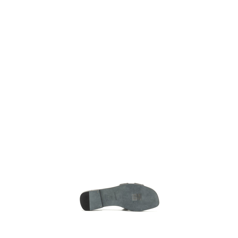 Hermes Size 36.5 Oran Sandal Black