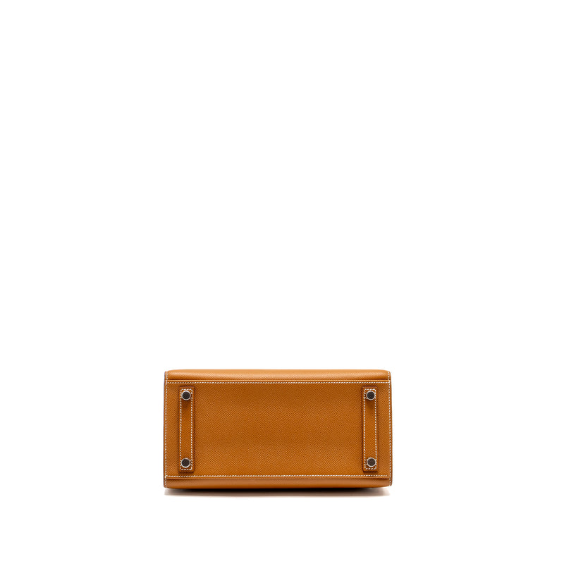 Hermes Birkin 25 Sellier Epsom Gold SHW Stamp B