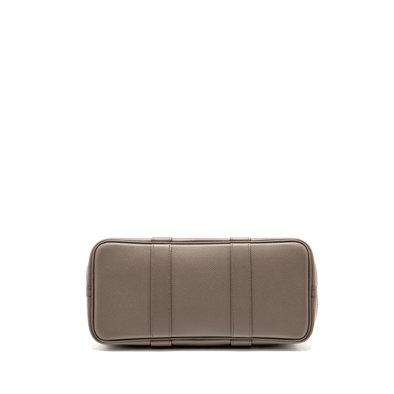 Hermes Garden Party 30 Epsom Gris Etain SHW Stamp Z