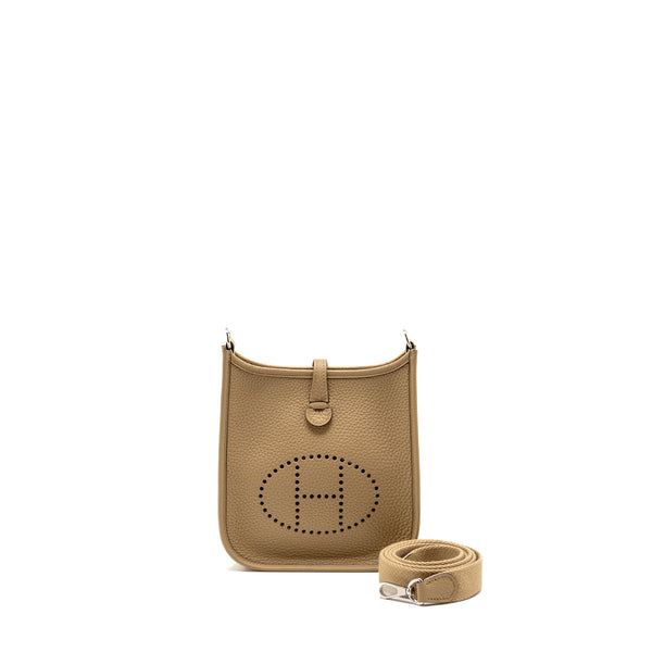 Hermes mini Evelyne clemence poussiere SHW stamp K