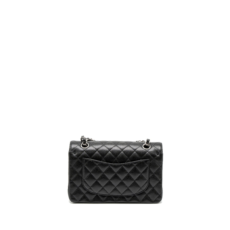 Chanel Small Classic Double Flap Bag Caviar Black SHW (Microchip)