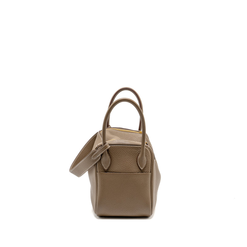 Hermes Lindy 26 Clemence Etoupe GHW Stamp U