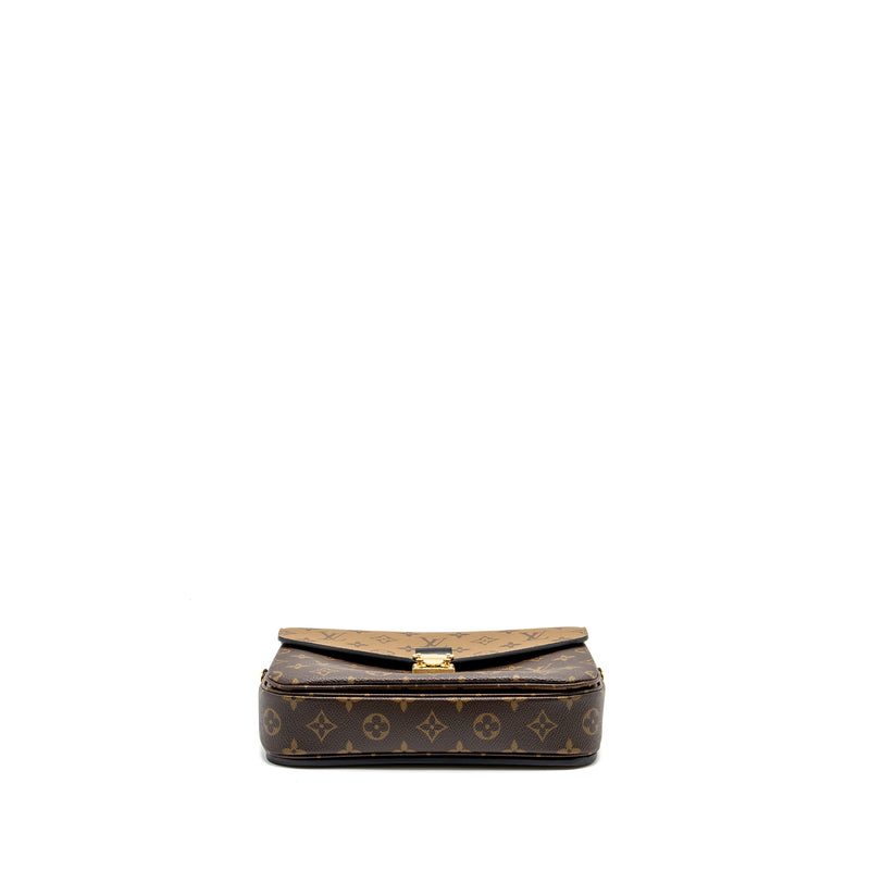 Louis Vuitton Pochette Metis monogram reverse canvas GHW