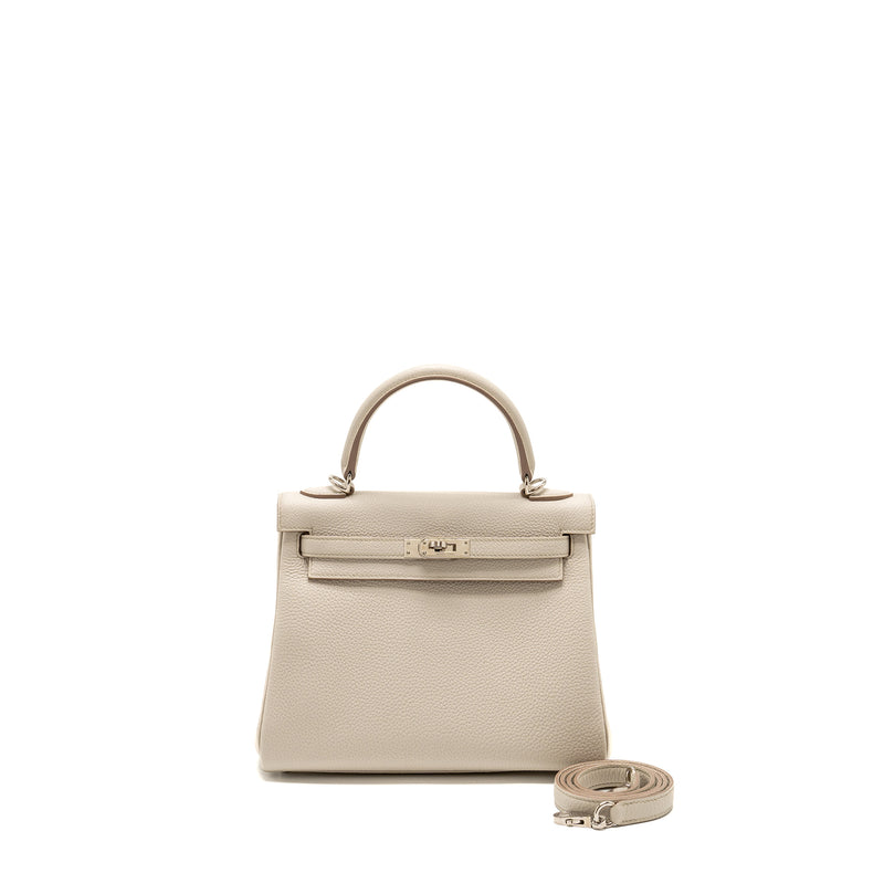 Hermes kelly 25 togo beton SHW stamp U