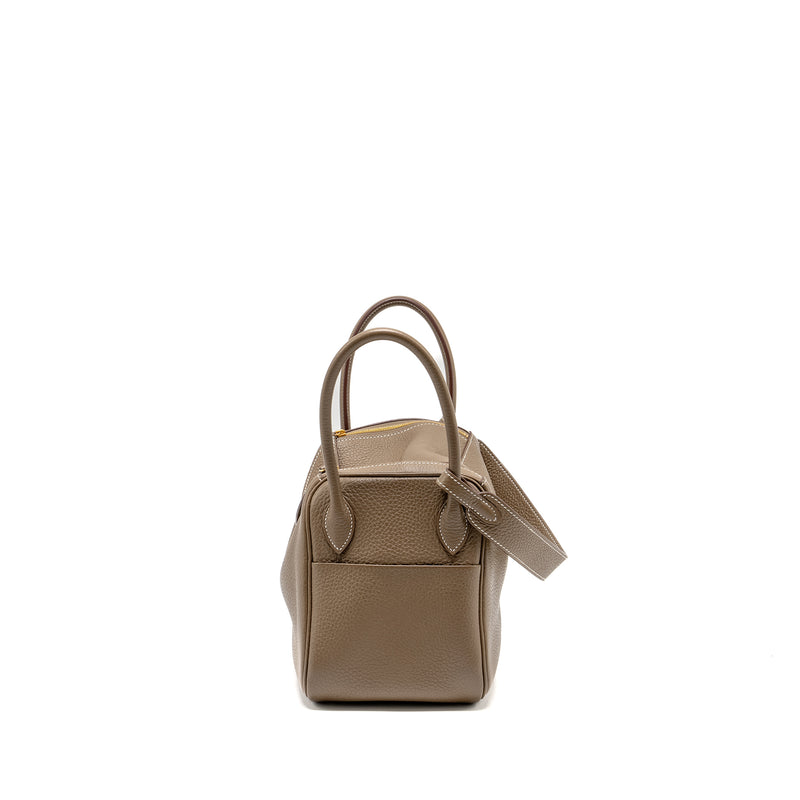 Hermes Lindy 26 Clemence Etoupe GHW Stamp U