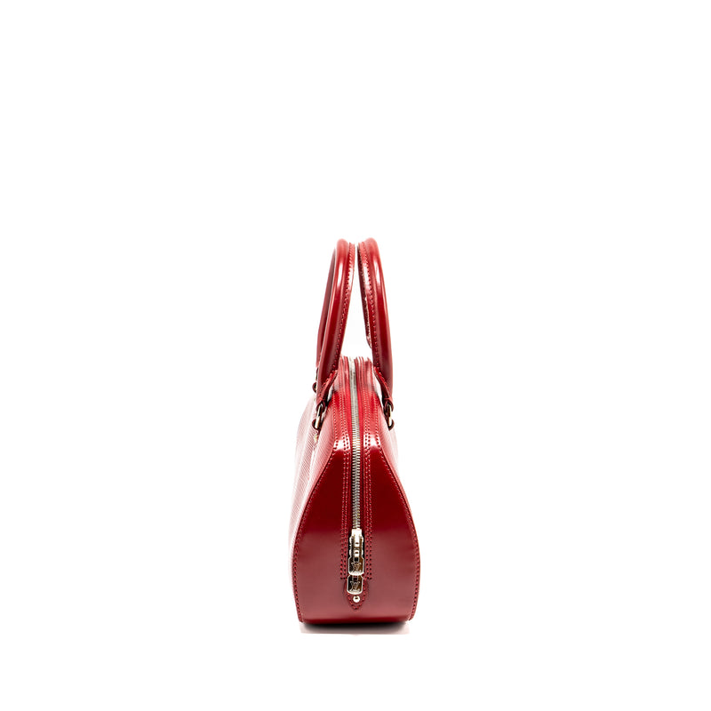 Louis Vuitton Jasmine Boston Bag Epi Red SHW